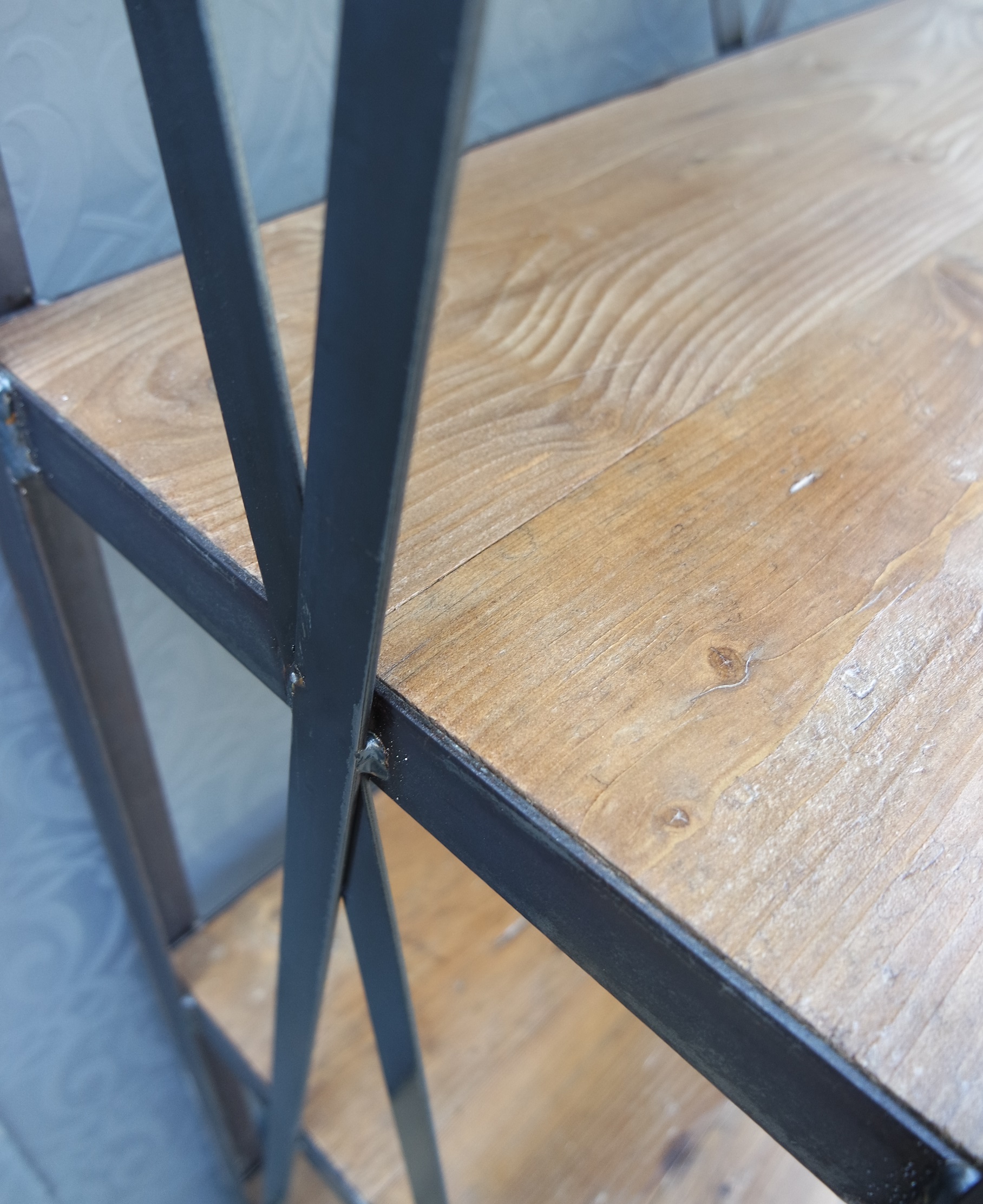 horace bar height table and stools detail